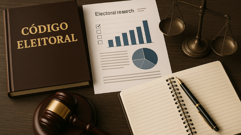 Entenda com Márcio Coutinho os riscos jurídicos e as exigências legais que envolvem pesquisas durante o pleito.

