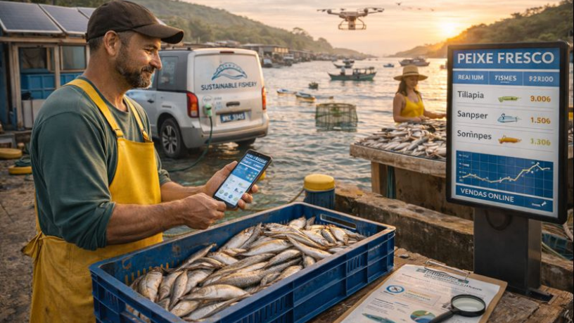 Joel Alves analisa como inovação e sustentabilidade estão abrindo novos mercados para a pesca artesanal brasileira.
