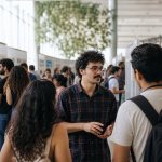 Estudantes e pesquisadores participam de congresso acadêmico em campus da Universidade de Brasília